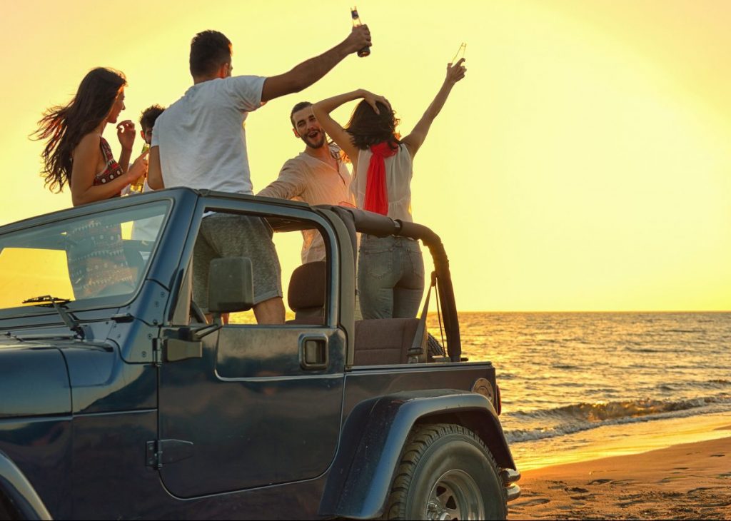 Hire 4x4 jeep in Paros