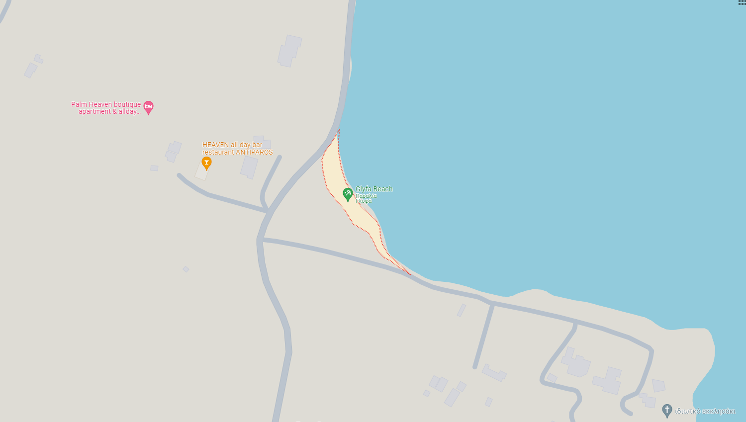 glyfa beach location