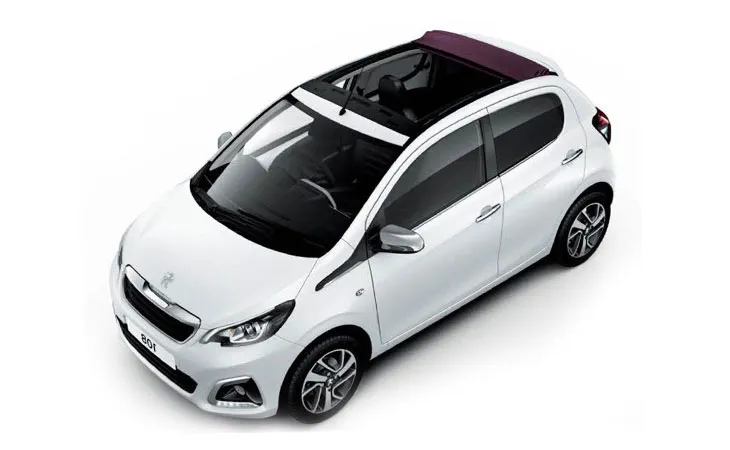 Cat A3 – Peugeot 108 | 1.0 Auto – Open top