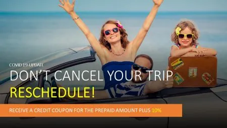 Coronavirus epidemic and affected car rental bookings