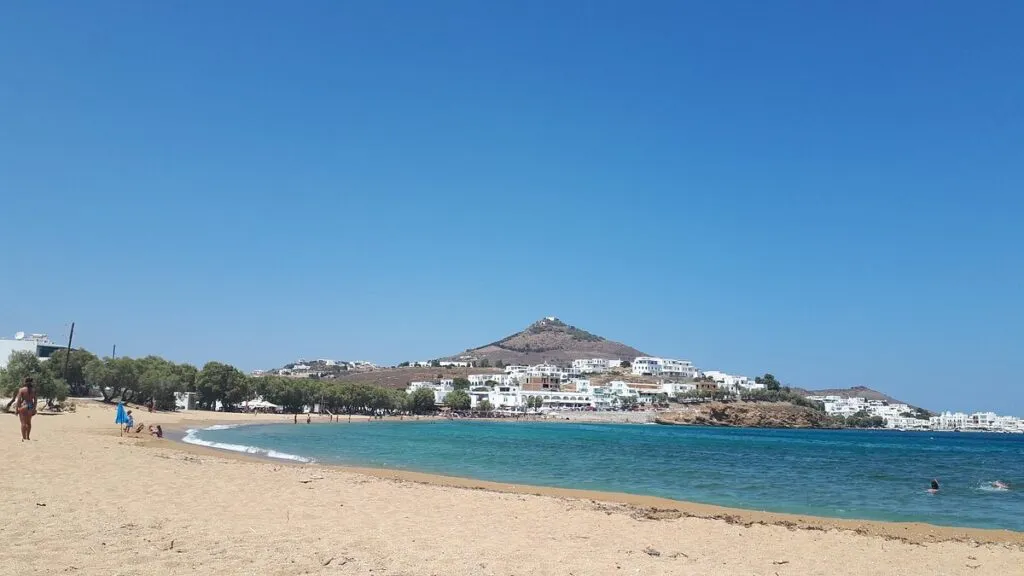 Logaras Beach in Paros