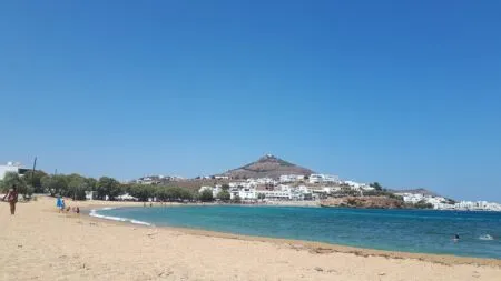 Logaras Beach in Paros
